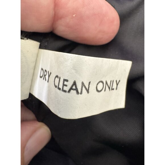 Vintage Neusteters of Denver Women's Black Satin Skirt Size 9 - Picture 6 of 9